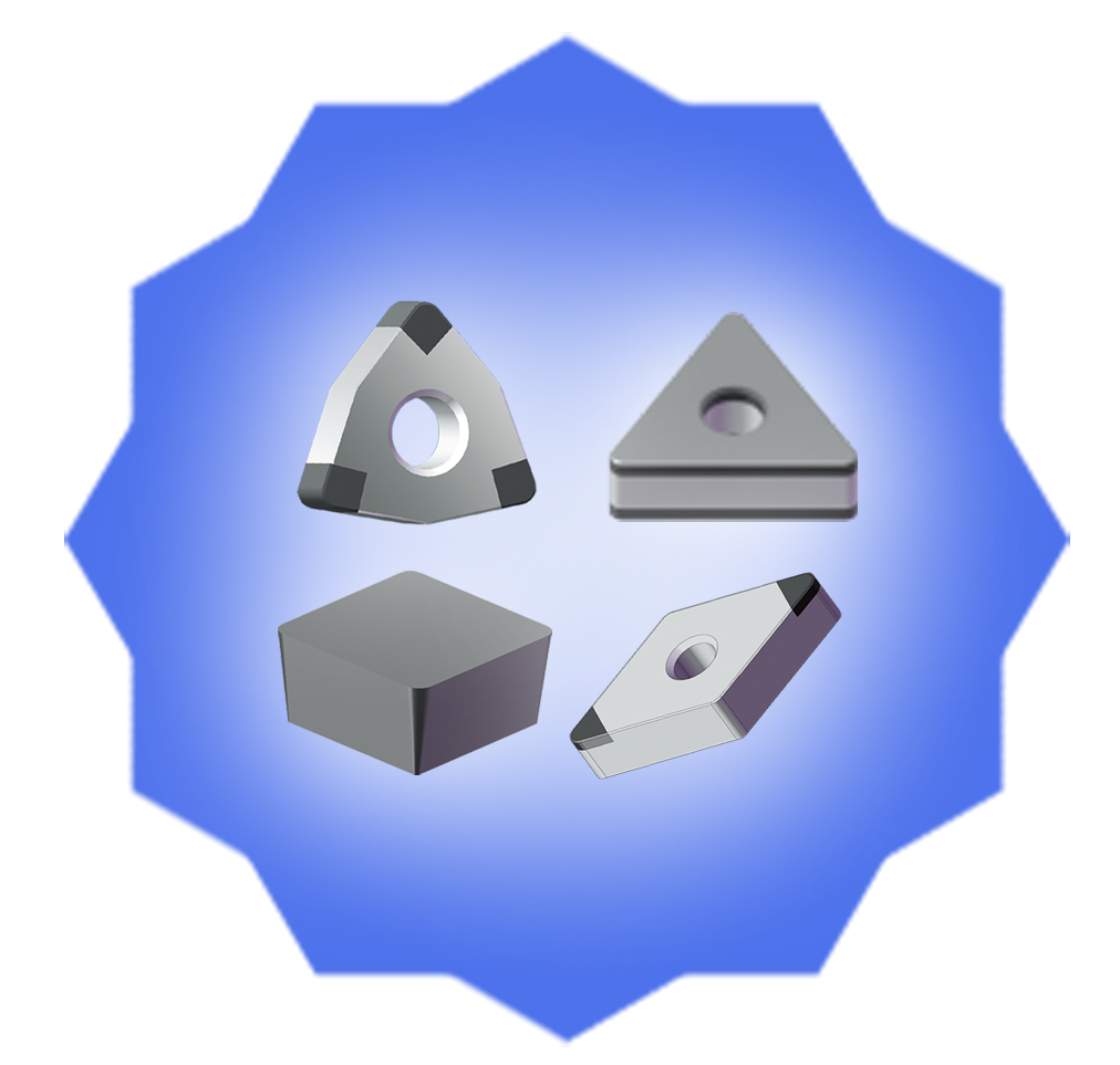 立方氮化硼刀片四種結(jié)構(gòu)形式